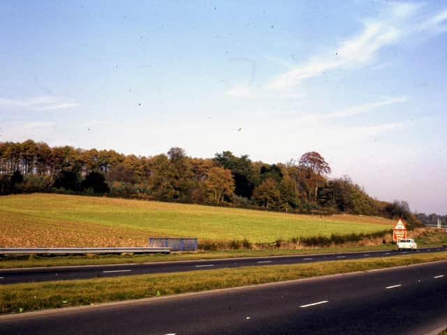 Blacklow Hill in 1972 (photo taken by Rob Steward, Kenilworth History and Archeology Society).