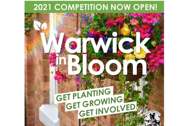 There's still time to enter to Warwick in Bloom competition. Photo supplied