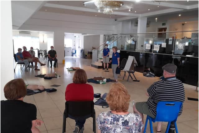 Last week Kenilworth HeartSafe (KHS) provided the training sessions in life-saving techniques for people suffering from an out of hospital cardiac arrest. Photo supplied