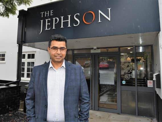 Arvind Bhardwaj, the general manager of The Jephson hotel in Leamington.