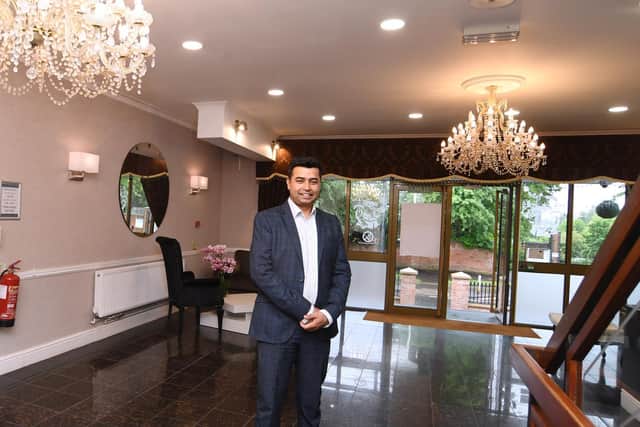 Arvind Bhardwaj, the general manager of The Jephson hotel in Leamington.