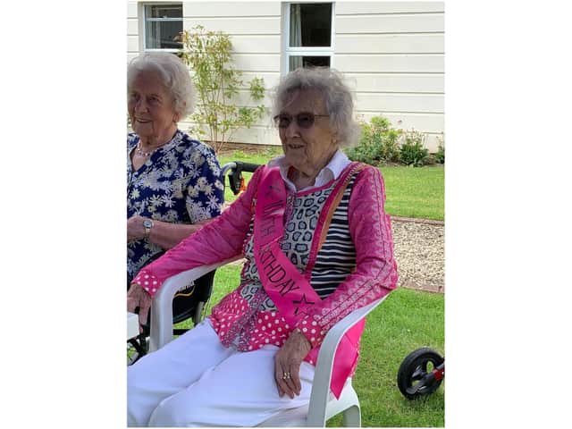 Margaret Keighley (Nee Tingle) celebrated her 100th birthday on July 10 at her home in Leamington with a party organised by her children. Photo supplied