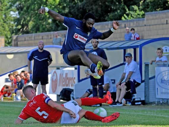 Danico Johnson vaults rash Stourbridge tackle