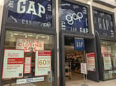 GAP at the Royal Priors shopping centre in Leamington town centre.