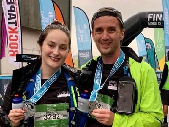 Lorie-Lanie Shanks and Dan Bradbury completed the 100km Race to the Stones 2021 endurance event over two days - and raised £5,400 for the South Warwickshire Welfare Trust (SWWT).