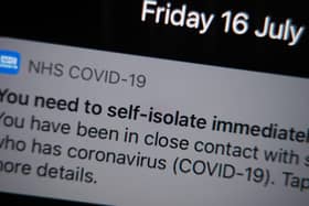 Thousands of people in the Warwick district were contacted by the NHS Covid-19 app and told to isolate in the latest week, figures reveal.