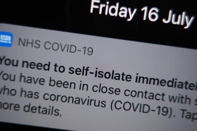 Thousands of people in the Warwick district were contacted by the NHS Covid-19 app and told to isolate in the latest week, figures reveal.