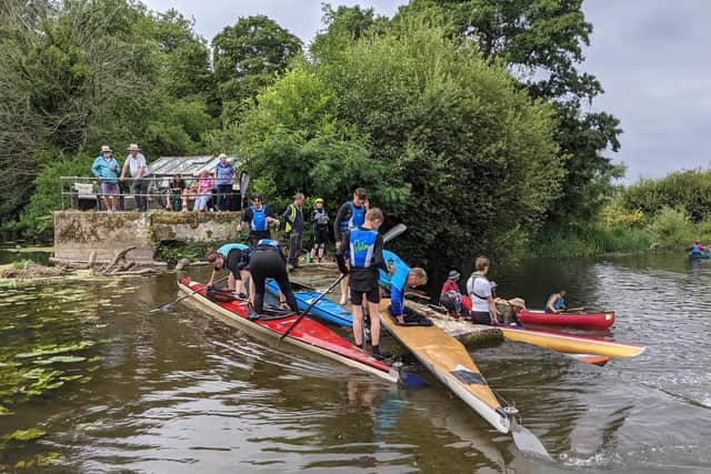 More than 300 paddlers took part in the event from Warwick to Stratford. Photo supplied