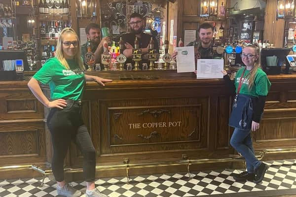 The team at The Copper Pot pub are once again raising money for Macmillan Cancer Support.