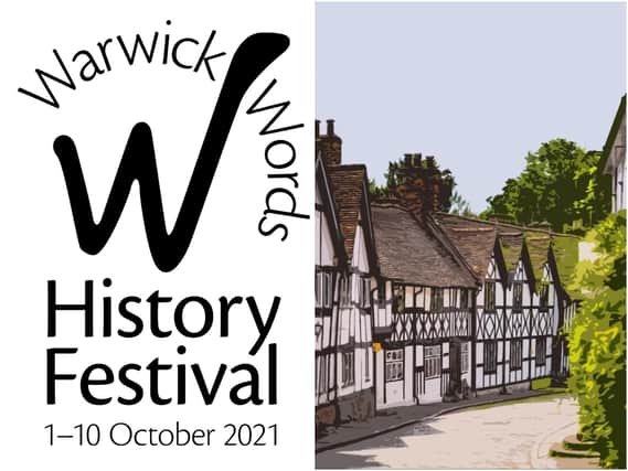 The Warwick Words Festival is set to return with live, face-to-face events. Images by Warwick Words