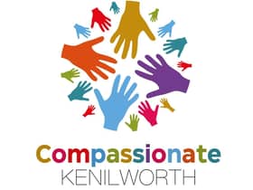 The Covid-19 Support Kenilworth Group is working in partnership with GP Practices, local charities, organisations, churches and local businesses to achieve 'Compassionate Kenilworth'. Logo supplied