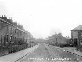 Lawford Road, New Bilton... and not a car to be seen.