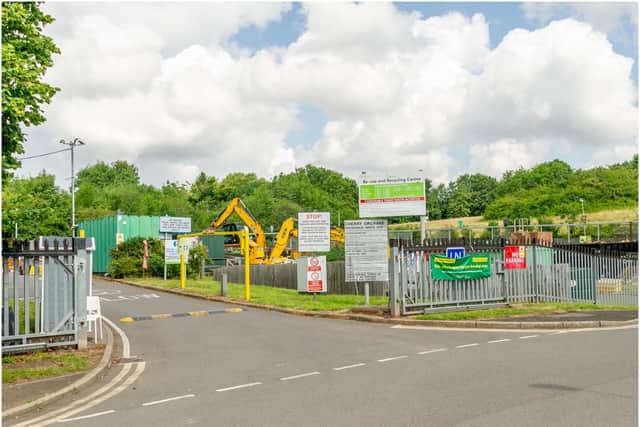 Cherry Orchard waste recycling centre in Kenilworth