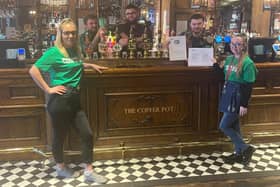 The Copper Pot staff have launched a raffle to raise money for Macmillan Cancer Support with businesses in and around Leamington generously donating hundreds of pounds worth of prizes to the cause.
