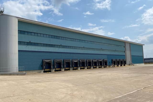 Iron Mountain's Intergra shared-user warehouse facility at Precision Park covers more than 156,000 square feet and will store up to 23,000 pallets.