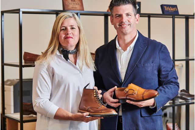 A Fine Pair of Shoes was co-founded by husband and wife duo Julian and Sarah Nelson. Photo supplied