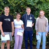 Kenilworth School pupils received their GCSE results this morning.