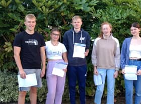 Kenilworth School pupils received their GCSE results this morning.