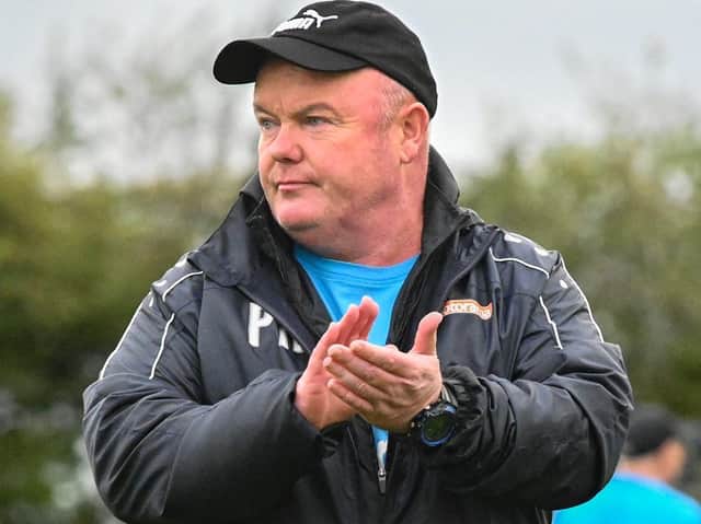 Manager Paul Holleran