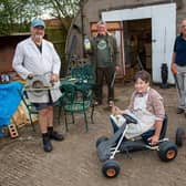 Bishop's Itchington Men in Sheds received a donation to purchase a wood lathe from David Wilson Homes. Photo supplied