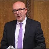 Warwick and Leamington MP Matt Western in Parliament.
