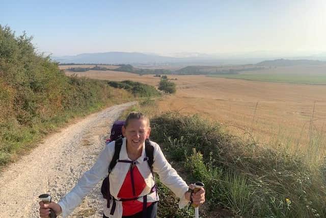 Shelley Garland is currently embarking on The Camino pilgrimage. Photo supplied