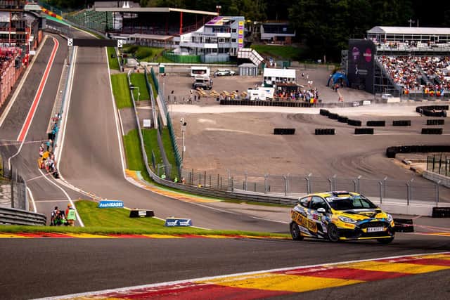 Jon Armstrong and Phil Hall claimed their win on the famous Spa-Francorchamps circuit