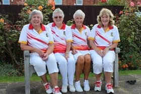 Highest winning rink- Sue Hornsby, Donna Kerr, Liz Wooding and Di Medhurst