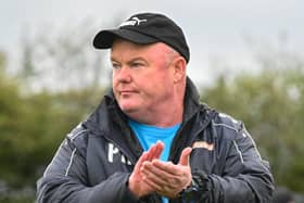 Manager Paul Holleran's team will have to wait another week to start their Vanarama National League North fixtures