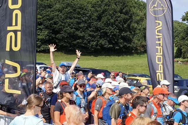 Oliver Brearley, 44, recently took part in and finished the Lakeland 50 race in13 hours and 50 minutes and was among the first 250 runners out of around 1,200 to cross the finish line.