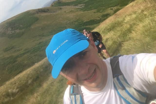 Oliver Brearley, 44, recently took part in and finished the Lakeland 50 race in 13 hours and 50 minutes and was among the first 250 runners out of around 1,200 to cross the finish line.