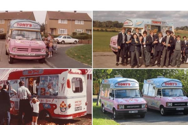 Tony McNally is known by families across Leamington for selling ice creams from his two vans.