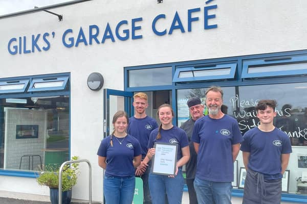 Gilks’ Garage Café has announced it has been recognised as a 2021 Travellers’ Choice award winner for being in the top 10 per cent of restaurants worldwide.