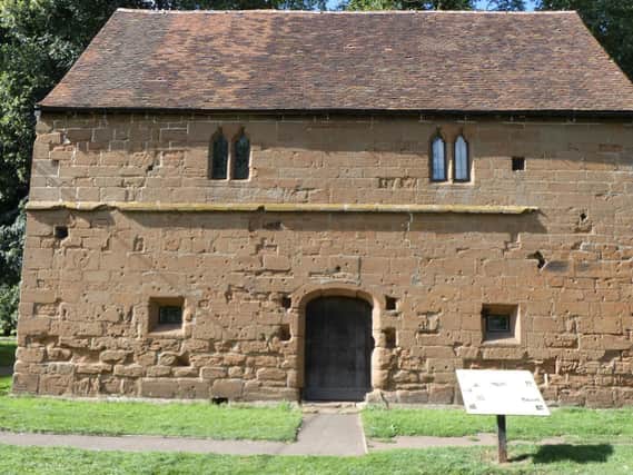 The building known locally as ‘the Barn’, now the Abbey Museum