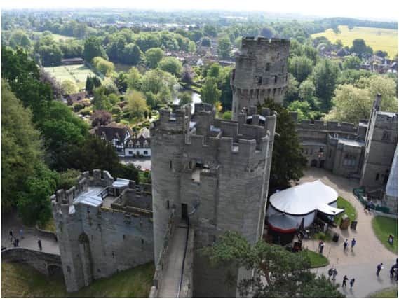 The outdoor cinema will be returning to Warwick Castle
