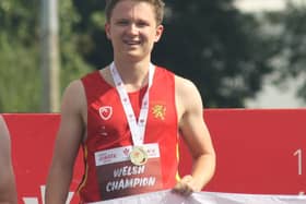Welsh 400m hurdles champion Lloyd Ellis