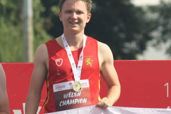 Welsh 400m hurdles champion Lloyd Ellis