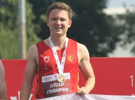 Welsh 400m hurdles champion Lloyd Ellis