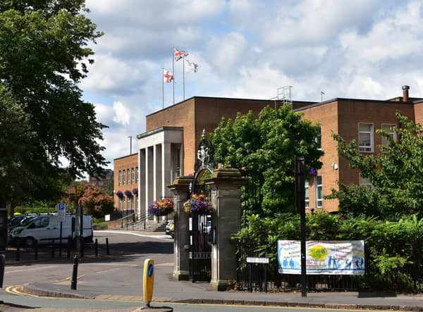 Rugby Town Hall.