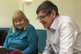John Morgan and Janina Stanway. Photo supplied