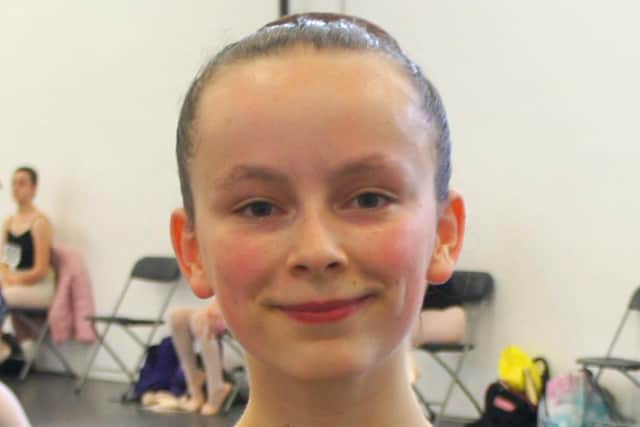 Charlotte Johnstone, 16, was selected to dance the leading role of Clara in English Youth Ballet’s (EYB’s) Nutcracker.