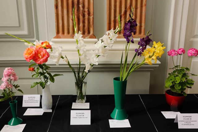One of the flower displays. Photo supplied