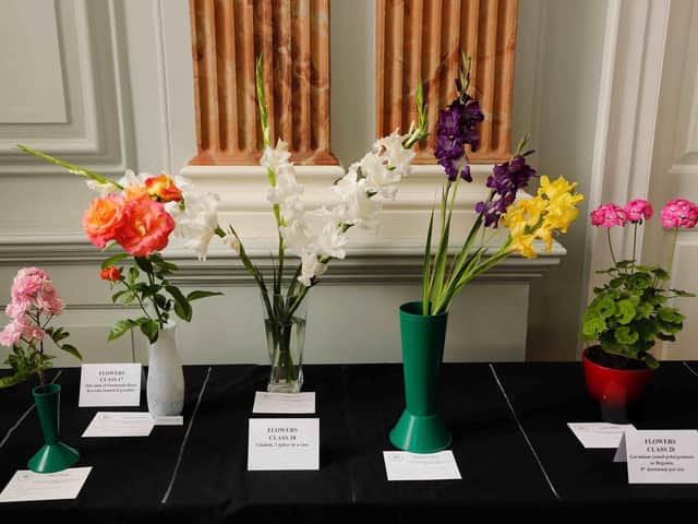 One of the flower displays. Photo supplied