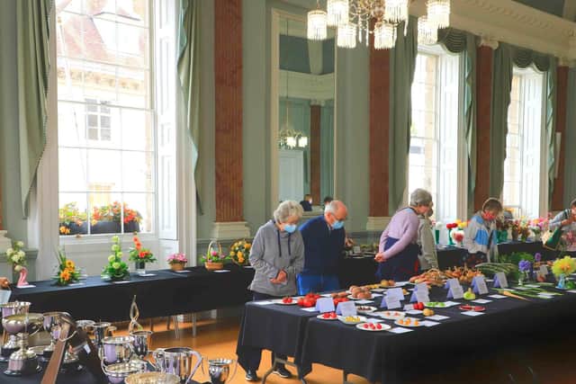 The exhibits were held inside the Court House Ballroom. Photo supplied