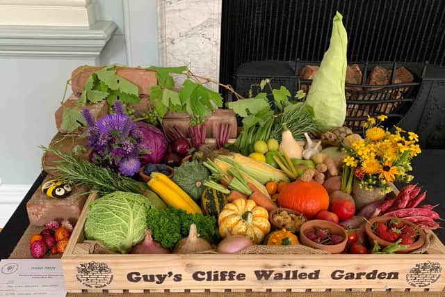 The Guy's Cliffe Walled Garden entry in the Growers' Challenge. Photo supplied