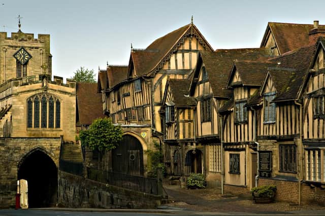 The Lord Leycester Hospital in Warwick.