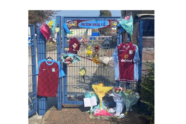 Tributes left to Aston Villa fan David Boswell