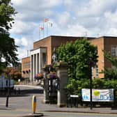 Rugby Town Hall, where the meeting will take place on Monday.