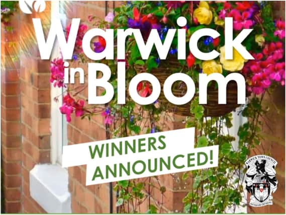 The winners of the Warwick in Bloom 2021 competition have been announced. Photo supplied