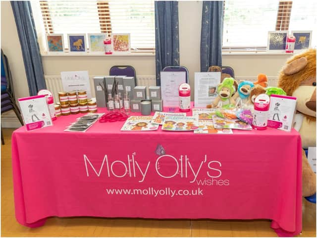 The Molly Olly's Wishes stall. Photo by Victoria Jane Photography